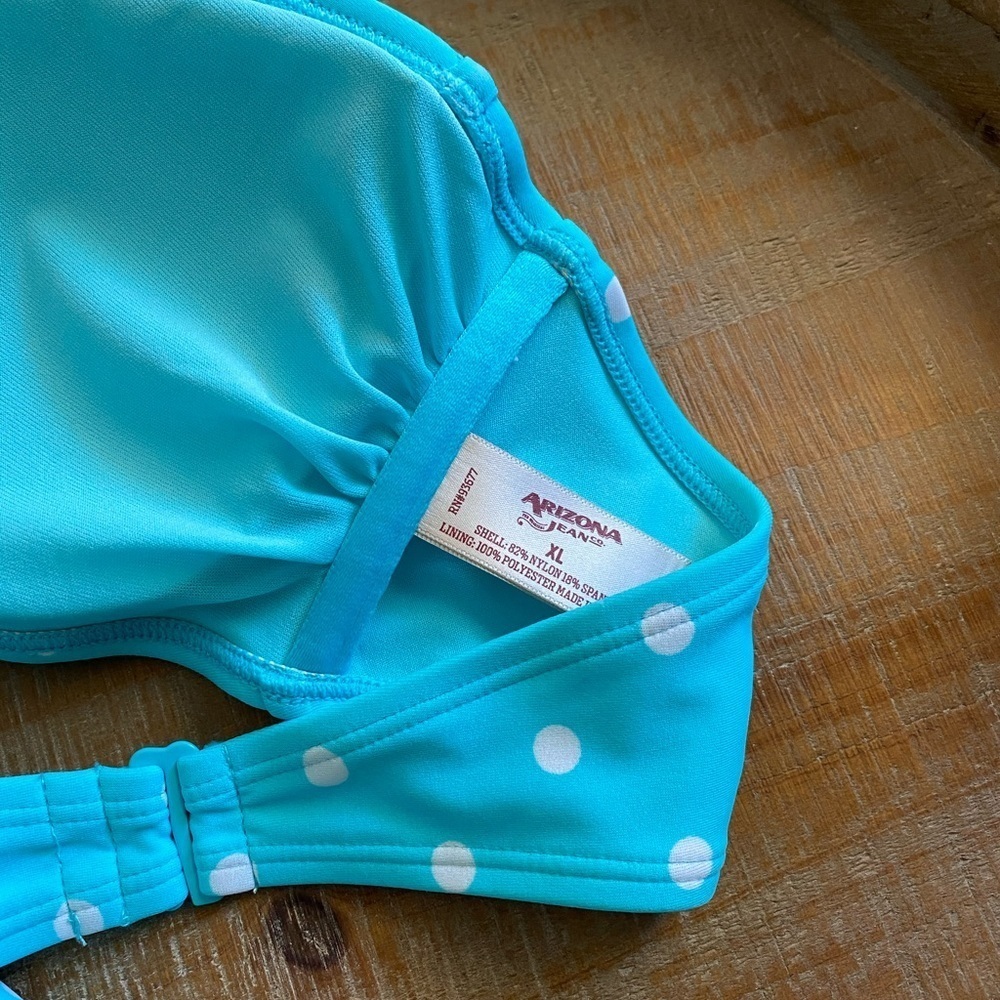 Polka dot bikini blue L/XL - Picture 5 of 7